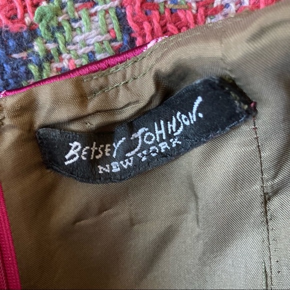 Betsey Johnson butterfly strapless midi y2k dress - Picture 4 of 11